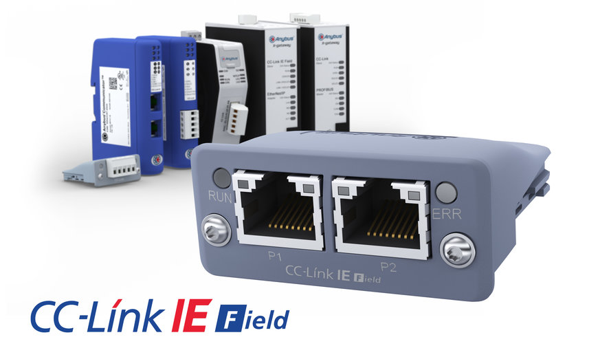 Nieuwe Anybus CompactCom laat automatiseringsapparatuur communiceren met CC-Link IE Field